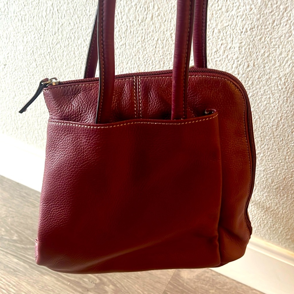 Clarks Leather Backpack/Purse
